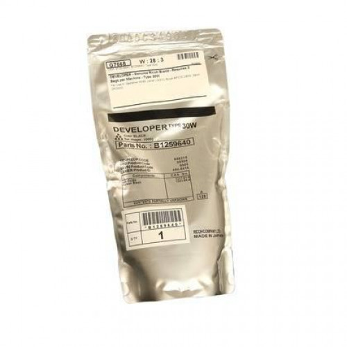 B1259640 Девелопер Type 30W RICOH Aficio 240W/<wbr>MPW2400/<wbr>W3600/<wbr>SPW2470/<wbr>5100W/<wbr>7140W/<wbr>SP W2470/<wbr>MP W6700/<wbr>W7100/<wbr>W8170 50K B1259640 Девелопер Type 30W RICOH Aficio 240W/<wbr>MPW2400/<wbr>W3600/<wbr>SPW2470/<wbr>5100W/<wbr>7140W/<wbr>SP W2470/<wbr>MP W6700/<wbr>W7100/<wbr>W8170 50K