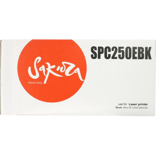 SASPC250EBK Картридж SAKURA SPC250EBK (407543) для Ricoh Aficio SP C250/<wbr> C260/<wbr> C261, черный, 2000 к. SASPC250EBK Картридж SAKURA SPC250EBK (407543) для Ricoh Aficio SP C250/<wbr> C260/<wbr> C261, черный, 2000 к.