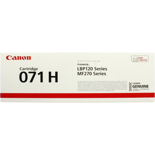 Картридж лазерный Canon 071H 5646C002 черный (2500стр.) для Canon i-SENSYS LBP122dw/<wbr>MF272dw/<wbr> MF275dw Картридж лазерный Canon 071H 5646C002 черный (2500стр.) для Canon i-SENSYS LBP122dw/<wbr>MF272dw/<wbr> MF275dw
