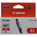 Чернильница Canon CLI-481XLM Magenta для Pixma TR7540/<wbr>TR/<wbr>8540/<wbr>TS6140/<wbr>TS8140/<wbr>TS9140