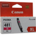 Чернильница Canon CLI-481XLM Magenta для Pixma TR7540/<wbr>TR/<wbr>8540/<wbr>TS6140/<wbr>TS8140/<wbr>TS9140