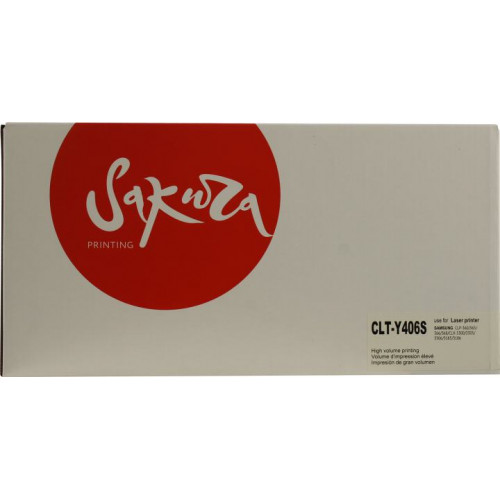 SACLTY406S Картридж SAKURA CLTY406S для Samsung , желтый, 1000 к. SACLTY406S Картридж SAKURA CLTY406S для Samsung , желтый, 1000 к.