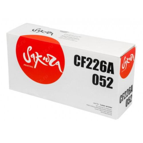 SACF226A/<wbr>052 Картридж SAKURA CF226A/<wbr>052 для HP и Canon, черный, 3 100 к. SACF226A/<wbr>052 Картридж SAKURA CF226A/<wbr>052 для HP и Canon, черный, 3 100 к.