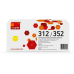 312A/<wbr>352A/<wbr>729Y Картридж EasyPrint LH-CE312A/<wbr>CF352A для HP LJ Pro CP1025/<wbr>M175A/<wbr>M176/<wbr>M177/<wbr>Canon LBP7010 (1000 стр.) желты