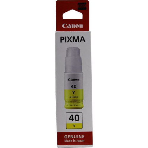 Чернильница Canon GI-40Y Yellow для PIXMA G5040/<wbr>G6040 Чернильница Canon GI-40Y Yellow для PIXMA G5040/<wbr>G6040