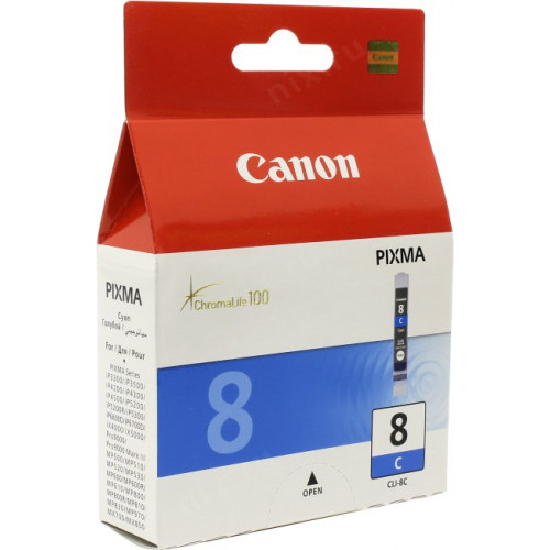 Чернильница Canon CLI-8C Cyan для PIXMA IP4200/<wbr>5200(R)/<wbr>6600D, MP500/<wbr>800 Чернильница Canon CLI-8C Cyan для PIXMA IP4200/<wbr>5200(R)/<wbr>6600D, MP500/<wbr>800
