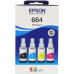 Чернила Epson Multipack 664 <C13T66464A> Bk/<wbr>C/<wbr>Y/<wbr>M для Epson