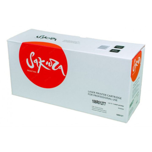 SA106R01277 Тонер-туба SAKURA 106R01277 для Xerox WorkCentre черный 6300 к. ( 1 бутылка с тонером) SA106R01277 Тонер-туба SAKURA 106R01277 для Xerox WorkCentre черный 6300 к. ( 1 бутылка с тонером)