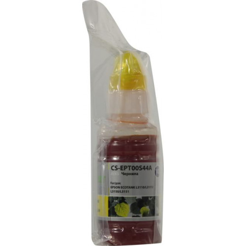 Чернила Cactus CS-EPT00S44A Yellow для Epson L3110/<wbr>3111/<wbr>3150/<wbr>3151 (70мл) Чернила Cactus CS-EPT00S44A Yellow для Epson L3110/<wbr>3111/<wbr>3150/<wbr>3151 (70мл)
