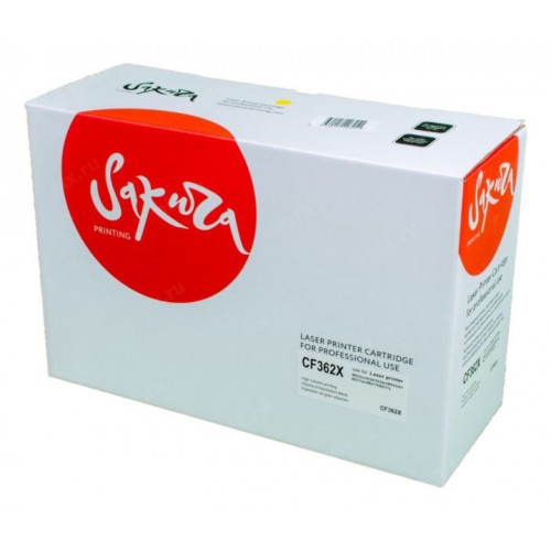 SACF362X Картридж SAKURA CF362X для HP, желтый, 9500 к. SACF362X Картридж SAKURA CF362X для HP, желтый, 9500 к.