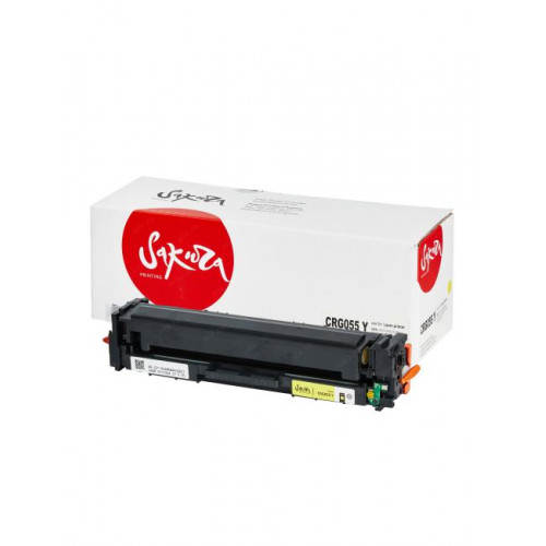 SACRG055Y Картридж SAKURA CRG055Y для Canon i-SENSYS LBP663, LBP664, MF742, MF744, MF746, желтый, 2 100к. SACRG055Y Картридж SAKURA CRG055Y для Canon i-SENSYS LBP663, LBP664, MF742, MF744, MF746, желтый, 2 100к.