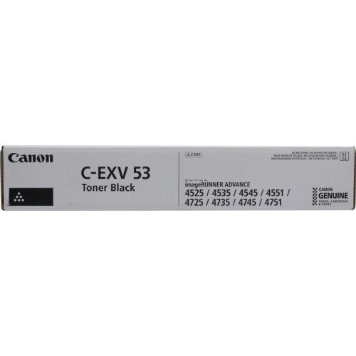 Тонер Canon C-EXV53 для iR ADVANCE 4525/<wbr>4535/<wbr>4545/<wbr>4551/<wbr>4725/<wbr>4735/<wbr>4745/<wbr>4751 Тонер Canon C-EXV53 для iR ADVANCE 4525/<wbr>4535/<wbr>4545/<wbr>4551/<wbr>4725/<wbr>4735/<wbr>4745/<wbr>4751