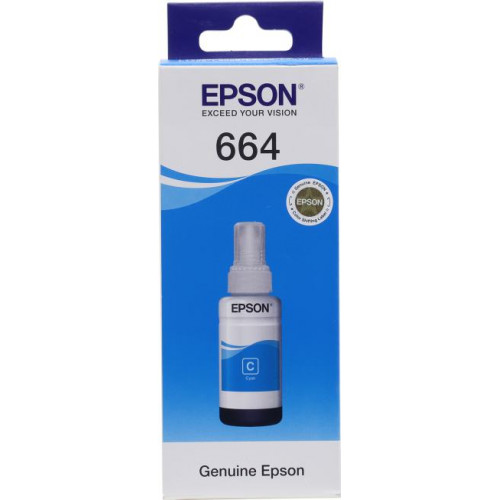 Чернила Epson T6642 Cyan (70мл) для EPS Inkjet L100 Чернила Epson T6642 Cyan (70мл) для EPS Inkjet L100
