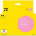 IC-H9455 Картридж T2 № 70 для HP Designjet Z2100/<wbr>Z3100/<wbr>Z3200/<wbr>Z5200/<wbr>Z5400, светло-пурпурный, с чипом, пигментный