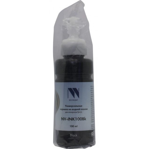 Чернила NV-Print NV-INK100Bk-Epson Black (100мл) Чернила NV-Print NV-INK100Bk-Epson Black (100мл)