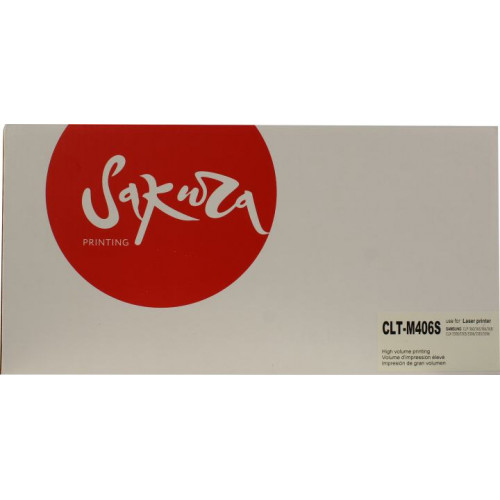 SACLTM406S Картридж SAKURA CLTM406S для Samsung пурпурный, 1000 к. SACLTM406S Картридж SAKURA CLTM406S для Samsung пурпурный, 1000 к.