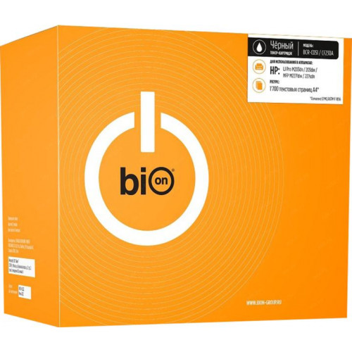 Bion BCR-C051/<wbr>CF230AA Картридж для HP{ LaserJet Pro M203d/<wbr>M203dn/<wbr>; Canon imageCLASS} (1700 стр.), Черный Bion BCR-C051/<wbr>CF230AA Картридж для HP{ LaserJet Pro M203d/<wbr>M203dn/<wbr>; Canon imageCLASS} (1700 стр.), Черный