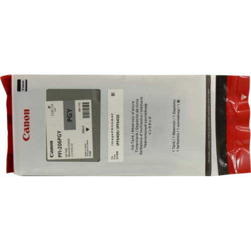 Картридж Canon PFI-206PGY <5313B001> для imagePROGRAF iPF6400/<wbr>6450 Картридж Canon PFI-206PGY <5313B001> для imagePROGRAF iPF6400/<wbr>6450