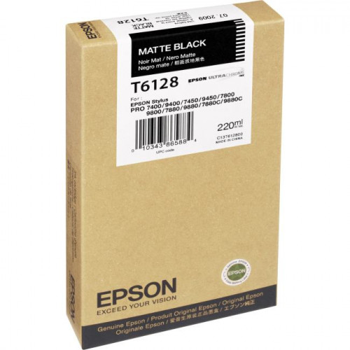C13T612800 Epson SP-7450/<wbr>9450 220ml Matte Black C13T612800 Epson SP-7450/<wbr>9450 220ml Matte Black