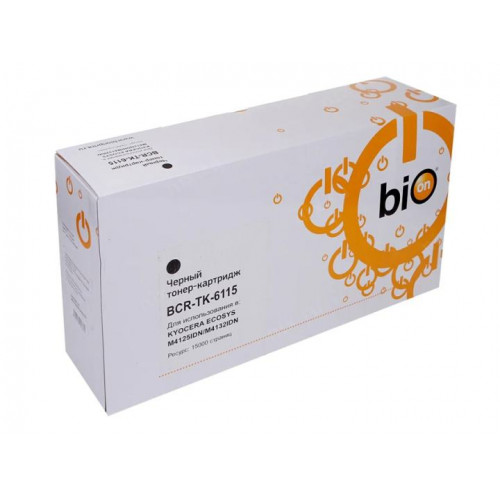 Bion TK-6115 Тонер-картридж для Kyocera ECOSYS M4132idn/<wbr>M4125idn (15'000 стр.) Черный Bion TK-6115 Тонер-картридж для Kyocera ECOSYS M4132idn/<wbr>M4125idn (15'000 стр.) Черный