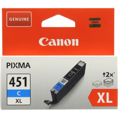 Чернильница Canon CLI-451C XL Cyan для PIXMA iP7240, MG5440/<wbr>6340 Чернильница Canon CLI-451C XL Cyan для PIXMA iP7240, MG5440/<wbr>6340