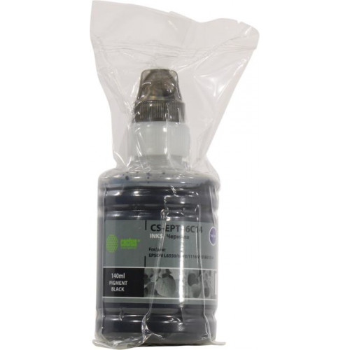 Чернила Cactus CS-EPT06C14 Black для Epson L6550/<wbr>6570/<wbr>11160/<wbr>15150/<wbr>15160 (140мл) Чернила Cactus CS-EPT06C14 Black для Epson L6550/<wbr>6570/<wbr>11160/<wbr>15150/<wbr>15160 (140мл)