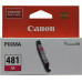 Чернильница Canon CLI-481M Magenta для Pixma TR7540/<wbr>TR8540/<wbr>TS6140/<wbr>TS8140/<wbr>TS9140 Чернильница Canon CLI-481M Magenta для Pixma TR7540/<wbr>TR8540/<wbr>TS6140/<wbr>TS8140/<wbr>TS9140