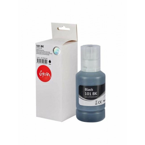 Чернила SAKURA SIC13T03V14A (101 BK) Black для Epson EcoTank L4150/<wbr>L4156/<wbr>L4160/<wbr>L6160/<wbr>L6170 Чернила SAKURA SIC13T03V14A (101 BK) Black для Epson EcoTank L4150/<wbr>L4156/<wbr>L4160/<wbr>L6160/<wbr>L6170