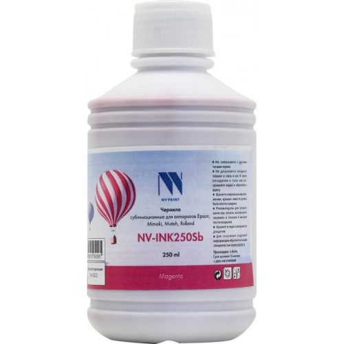 Чернила NV-Print NV-INK250Sb Magenta для Epson/<wbr>Mimaki/<wbr>Roland/<wbr>Mutoh (250мл) Чернила NV-Print NV-INK250Sb Magenta для Epson/<wbr>Mimaki/<wbr>Roland/<wbr>Mutoh (250мл)