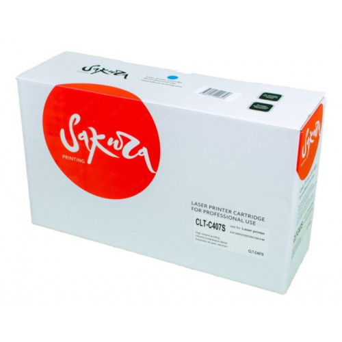 SACLTC407S Картридж SAKURA CLTC407S для Samsung CLP-320/<wbr>325, CLX-3185, синий, 1000 к. SACLTC407S Картридж SAKURA CLTC407S для Samsung CLP-320/<wbr>325, CLX-3185, синий, 1000 к.