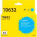 IC-ET0632 Картридж T2 для Epson Stylus Color C67PE/<wbr>C87/<wbr>CX3700/<wbr>CX4100, голубой, с чипом IC-ET0632 Картридж T2 для Epson Stylus Color C67PE/<wbr>C87/<wbr>CX3700/<wbr>CX4100, голубой, с чипом