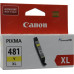 Чернильница Canon CLI-481XLY Yellow для Pixma TR7540/<wbr>TR8540/<wbr>TS6140/<wbr>TS8140/<wbr>TS9140