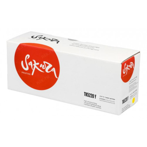 SATK5220Y Картридж SAKURA TK5220Y для Kyocera Mita ECOSYS p5020cdn/<wbr> p5021cdw/<wbr> m5221cdn/<wbr> m5521cdw, желтый, 1 200 к. SATK5220Y Картридж SAKURA TK5220Y для Kyocera Mita ECOSYS p5020cdn/<wbr> p5021cdw/<wbr> m5221cdn/<wbr> m5521cdw, желтый, 1 200 к.
