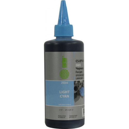 Чернила Cactus CS-EPT6735-250 Light Cyan для Epson L800/<wbr>801 (250мл) Чернила Cactus CS-EPT6735-250 Light Cyan для Epson L800/<wbr>801 (250мл)