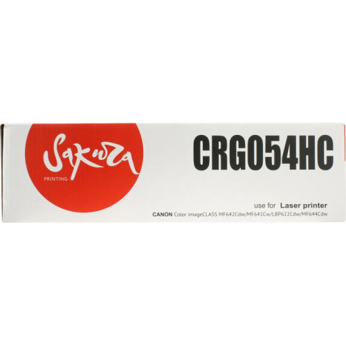 SACRG054HC Картридж SAKURA CRG054HC для Canon i-SENSYS LBP 621Cw/<wbr> 623Cdw, MF 641Cw/<wbr> 643Cdw/<wbr> 645Cx, голубой, 2300 к. SACRG054HC Картридж SAKURA CRG054HC для Canon i-SENSYS LBP 621Cw/<wbr> 623Cdw, MF 641Cw/<wbr> 643Cdw/<wbr> 645Cx, голубой, 2300 к.