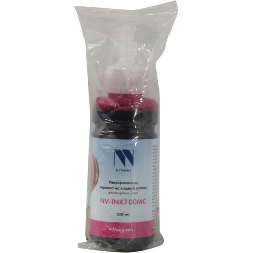 Чернила NV-Print NV-INK100MC Magenta для Canon (100мл) Чернила NV-Print NV-INK100MC Magenta для Canon (100мл)