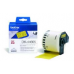 Brother DK44605 Лента Brother DK-44605 желтая бумажная, 62 мм x 30,48 м