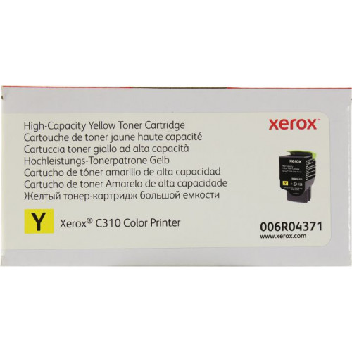Тонер-картридж XEROX 006R04371 Yellow для Xerox C310 Тонер-картридж XEROX 006R04371 Yellow для Xerox C310