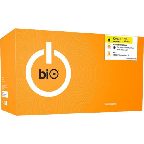 Bion CF412X Тонер-картридж для HP Color Laserjet Pro M452(dw/<wbr>dn/<wbr>nw), MFP M477(fdn/<wbr>fnw/<wbr>dw) (5'000 стр.) Желтый Bion CF412X Тонер-картридж для HP Color Laserjet Pro M452(dw/<wbr>dn/<wbr>nw), MFP M477(fdn/<wbr>fnw/<wbr>dw) (5'000 стр.) Желтый