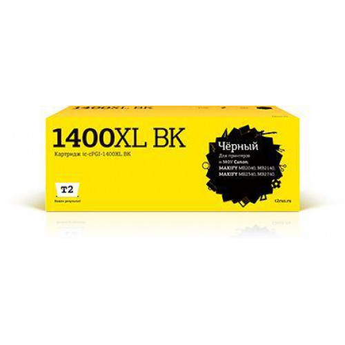 IC-CPGI-1400XL BK Картридж T2 для Canon MAXIFY MB2040/<wbr>MB2140/<wbr>MB2340/<wbr>MB2740, черный IC-CPGI-1400XL BK Картридж T2 для Canon MAXIFY MB2040/<wbr>MB2140/<wbr>MB2340/<wbr>MB2740, черный