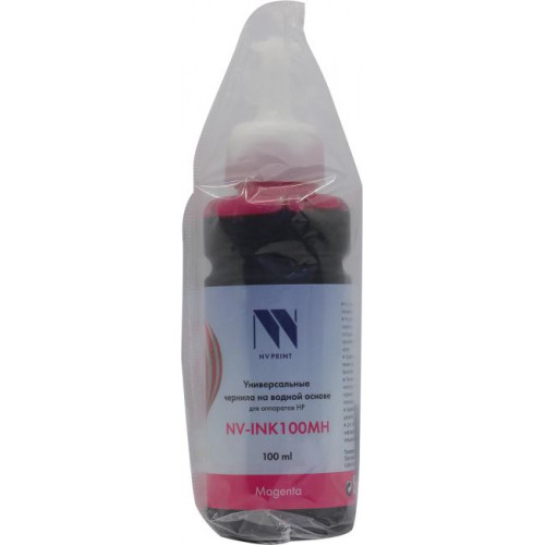 Чернила NV-Print NV-INK100MH Magenta для HP (100мл) Чернила NV-Print NV-INK100MH Magenta для HP (100мл)