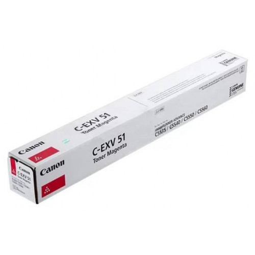 C-EXV51 M Тонер CANON C-EXV51 M пурпурный, 60 000 страниц C-EXV51 M Тонер CANON C-EXV51 M пурпурный, 60 000 страниц