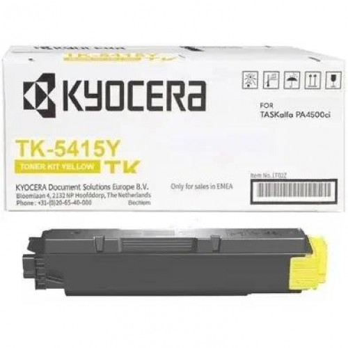 1T02Z7ANL0 Kyocera Тонер-картридж TK-5415Y для TASKalfa MA4500ci/<wbr>PA4500ci жёлтый (13000 стр.) 1T02Z7ANL0 Kyocera Тонер-картридж TK-5415Y для TASKalfa MA4500ci/<wbr>PA4500ci жёлтый (13000 стр.)