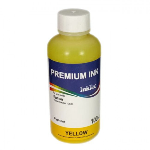 Чернила InkTec (E0007) для Epson C67/<wbr>C91, Пигментные, Y, 0,1 л. (ориг.фасовка) Чернила InkTec (E0007) для Epson C67/<wbr>C91, Пигментные, Y, 0,1 л. (ориг.фасовка)