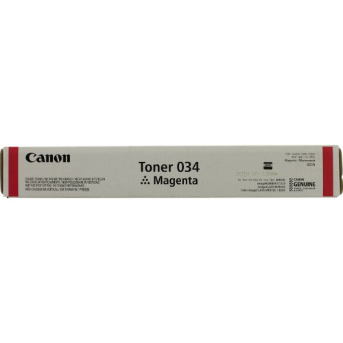 Тонер Canon 034 Magenta для iR C1225, MF810C/<wbr>820C Тонер Canon 034 Magenta для iR C1225, MF810C/<wbr>820C