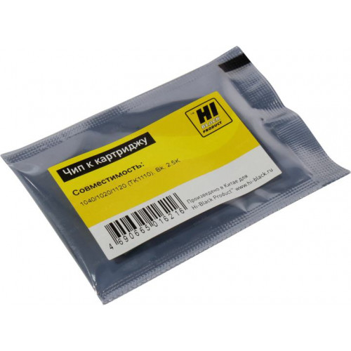 Hi-Black Чип к картриджу Kyocera FS-1040/<wbr>1020/<wbr>1120 (TK-1110), Bk, 2,5K Hi-Black Чип к картриджу Kyocera FS-1040/<wbr>1020/<wbr>1120 (TK-1110), Bk, 2,5K
