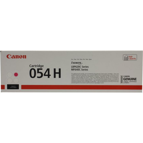 Картридж Canon 054H Magenta для LBP-620C/<wbr>MF640C серии Картридж Canon 054H Magenta для LBP-620C/<wbr>MF640C серии