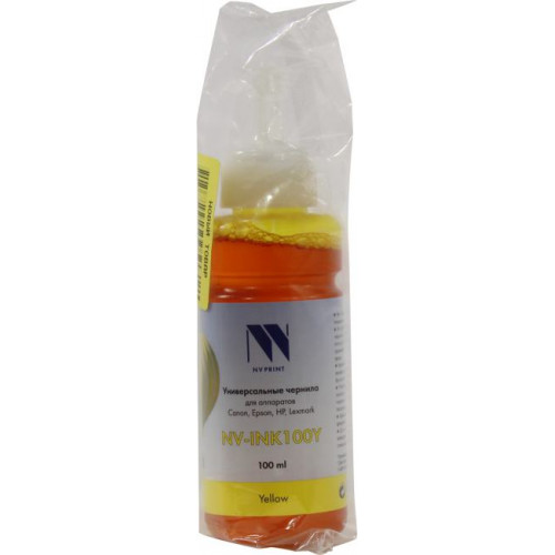 Чернила NV-Print NV-INK100UY <634321> Yellow для Canon/<wbr>Epson/<wbr>НР/<wbr>Lexmark (100мл) Чернила NV-Print NV-INK100UY <634321> Yellow для Canon/<wbr>Epson/<wbr>НР/<wbr>Lexmark (100мл)
