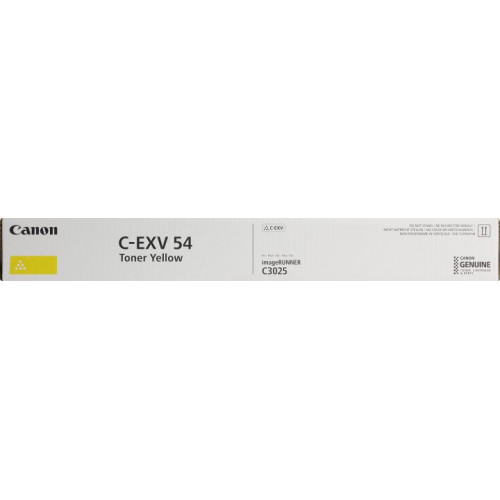 Тонер Canon C-EXV54 Yellow для iR C3025 Тонер Canon C-EXV54 Yellow для iR C3025