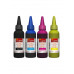 I-B100_SET Комплект универсальных чернил EasyPrint для Brother: черный, голубой, пурпурный, желтый, 4шт.х100мл.